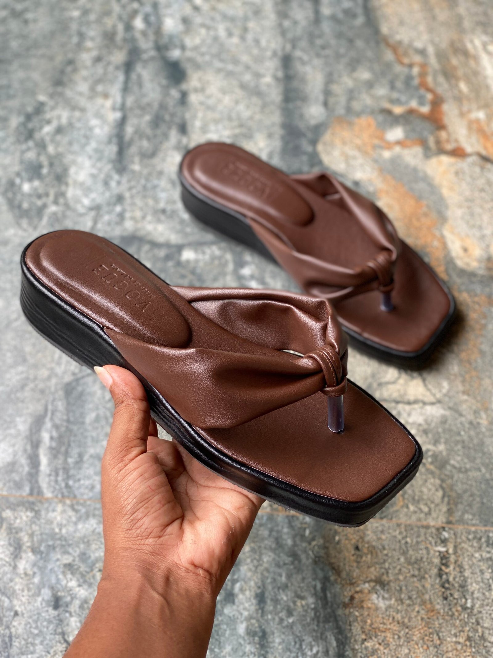 ELZA Two Tone Comfort Wedge