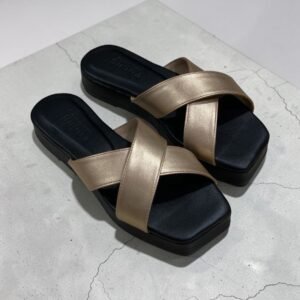 Champagne Cross Wedge Slider