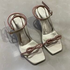 The Crystal Knot Clear Heel